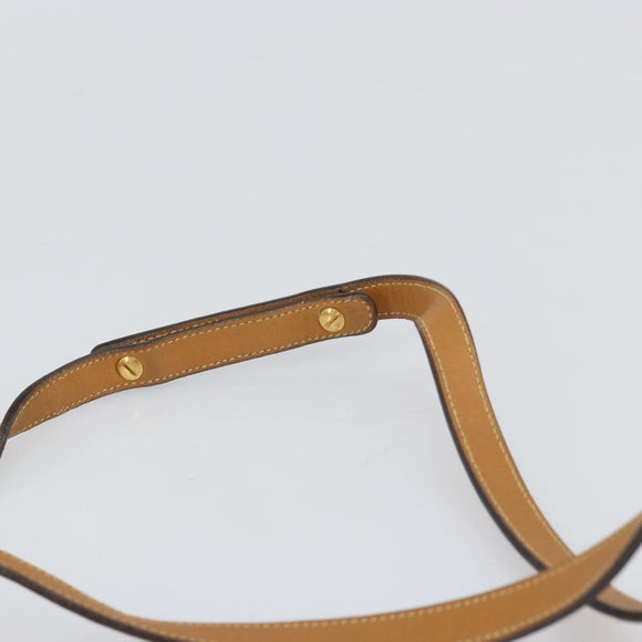 GUCCI Micro GG Supreme Shoulder Bag PVC Beige Gold 007 23 0017 Auth 160479