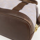 GUCCI GG Canvas Hand Bag Purple Gold 92734 Auth 160481-10