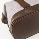 GUCCI GG Canvas Hand Bag Purple Gold 92734 Auth 160481-11