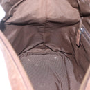 GUCCI GG Canvas Hand Bag Purple Gold 92734 Auth 160481-20