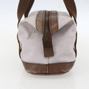 GUCCI GG Canvas Hand Bag Purple Gold 92734 Auth 160481-4