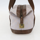 GUCCI GG Canvas Hand Bag Purple Gold 92734 Auth 160481-5