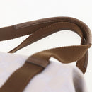 GUCCI GG Canvas Hand Bag Purple Gold 92734 Auth 160481-8