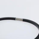 GUCCI GG Canvas Shoulder Bag Black Silver Auth 160483-8