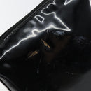 GUCCI Schoudertas Emaille Zwart Auth 160485-9