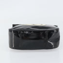 GUCCI Schoudertas Emaille Zwart Auth 160485-5