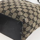 GUCCI GG Canvas Tote Bag Navy Gold 002 1099 Auth 160490-9