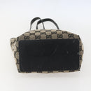 GUCCI GG Canvas Tote Bag Navy Gold 002 1099 Auth 160490-5