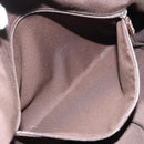 GUCCI GG Canvas Web Sherry Line Tote Bag Beige Gold 162881 Auth 160492-21