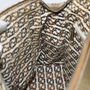 GUCCI GG Canvas Tote Bag Beige Gold 177052 Auth 160493-21