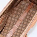 GUCCI Web Sherry Line Boston Bag Canvas Beige Gold Auth 160502-18