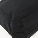 PRADA Tote Bag Nylon Black Silver Auth 160513-13