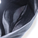 PRADA Tote Bag Nylon Black Silver Auth 160513-23