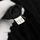 PRADA Tote Bag Nylon Black Silver Auth 160513-24