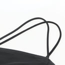 PRADA Tote Bag Nylon Black Silver Auth 160513-8