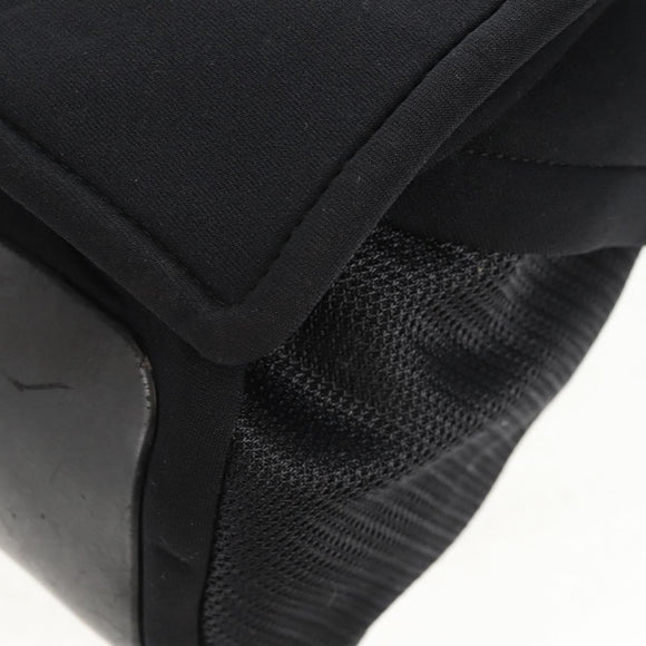 PRADA Sports Shoulder Bag Nylon Black Silver Auth 160515