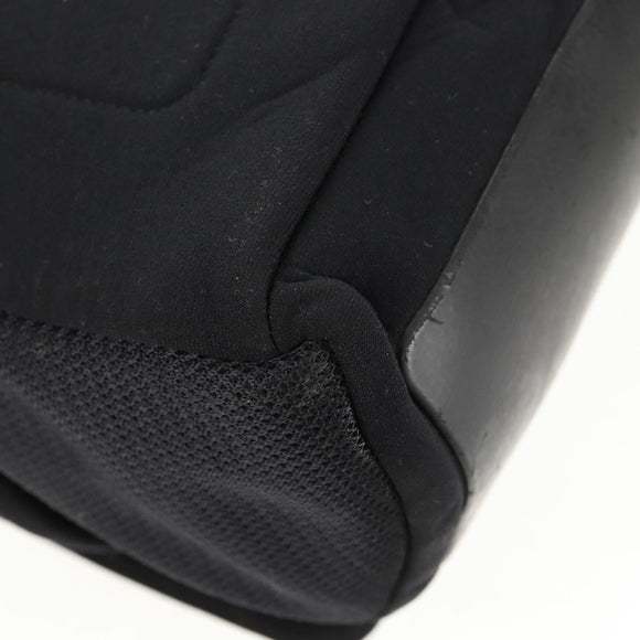 PRADA Sports Shoulder Bag Nylon Black Silver Auth 160515