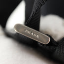 PRADA Sports Shoulder Bag Nylon Black Silver Auth 160515-18