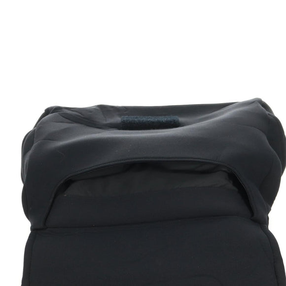 PRADA Sports Shoulder Bag Nylon Black Silver Auth 160515