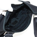 PRADA Sports Shoulder Bag Nylon Black Silver Auth 160515-20