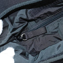 PRADA Sports Shoulder Bag Nylon Black Silver Auth 160515-25