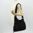 PRADA Sports Shoulder Bag Nylon Black Silver Auth 160515-29