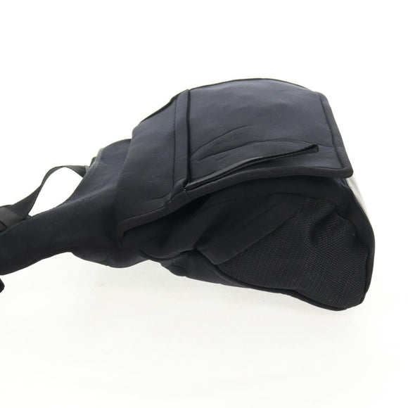 PRADA Sports Shoulder Bag Nylon Black Silver Auth 160515