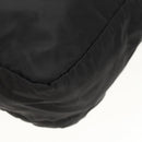 PRADA Shoulder Bag Nylon Black Silver Auth 160516-15