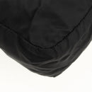 PRADA Shoulder Bag Nylon Black Silver Auth 160516-16