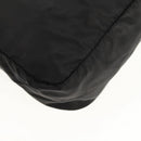 PRADA Shoulder Bag Nylon Black Silver Auth 160516-17