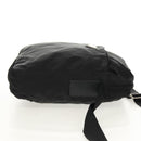 PRADA Shoulder Bag Nylon Black Silver Auth 160516-4