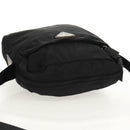 PRADA Shoulder Bag Nylon Black Silver Auth 160516-6