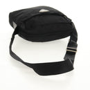 PRADA Shoulder Bag Nylon Black Silver Auth 160516-7