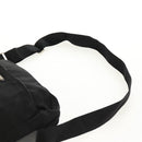 PRADA Shoulder Bag Nylon Black Silver Auth 160516-8