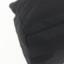 PRADA Hand Bag Nylon Black Gold Auth 160517-14