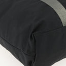 PRADA Sports Hand Bag Nylon Black Silver Auth 160518-14