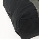 PRADA Sports Hand Bag Nylon Black Silver Auth 160518-16