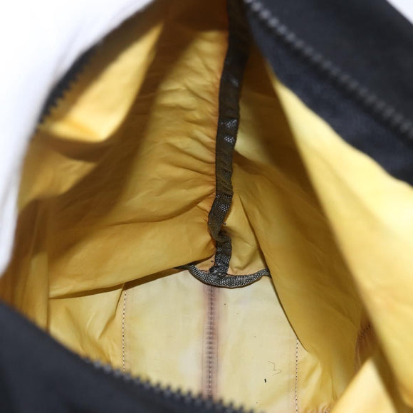 PRADA Sports Hand Bag Nylon Black Silver Auth 160518