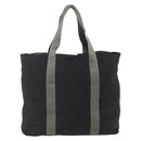 PRADA Sports Hand Bag Nylon Black Silver Auth 160518-2