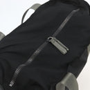 PRADA Sports Hand Bag Nylon Black Silver Auth 160518-6