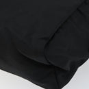 PRADA Pouch Nylon Black Silver Auth 160519-10