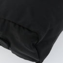 PRADA Pouch Nylon Black Silver Auth 160519-16