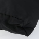 PRADA Pouch Nylon Black Silver Auth 160519-14