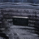 PRADA Sports Backpack Canvas Black Silver Auth 160521-17