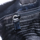 PRADA Sports Backpack Canvas Black Silver Auth 160521-18