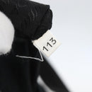 PRADA Sports Backpack Canvas Black Silver Auth 160521-12
