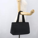 PRADA Sports Backpack Canvas Black Silver Auth 160521-24