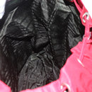 PRADA Backpack Nylon Red Silver Auth 160522-21