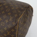 LOUIS VUITTON Monogram Keepall 55 Boston Bag M41424 LV Auth 160532-14
