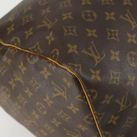 LOUIS VUITTON Monogram Keepall 55 Boston Tasche M41424 LV Auth 160532
